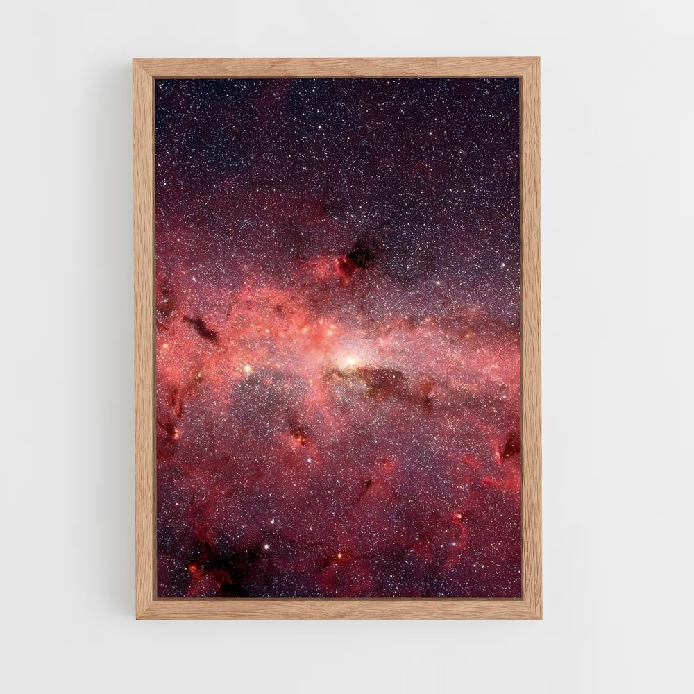 Poster Galaxie Enchantée – affiche Astronomie (vue 4)